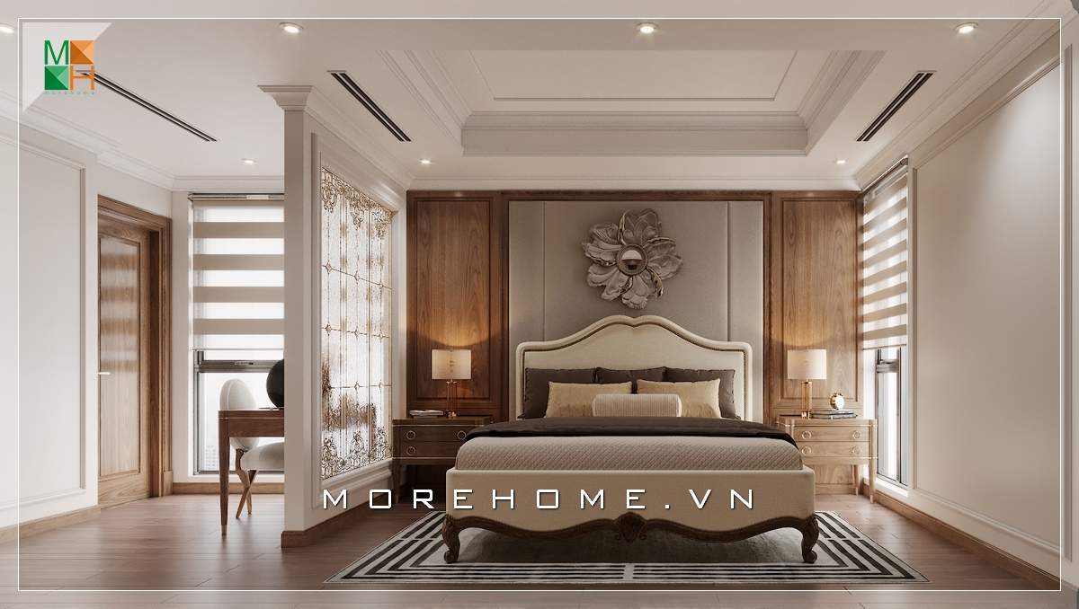 Giường ngủ có chân